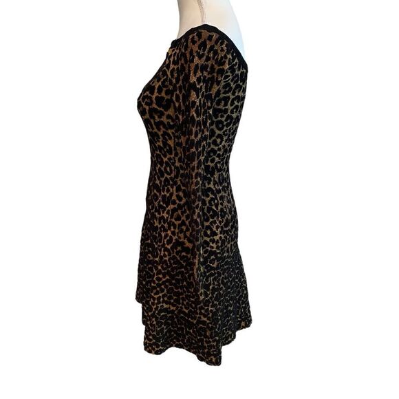 Ronny Kobo Leopard Roawn Dress Size XS - Picture 6 of 8
